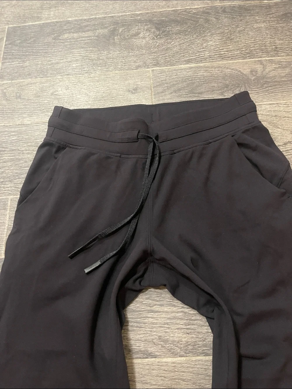 Lululemon Soft Jersey Black Classic Fit Cropped Jogger